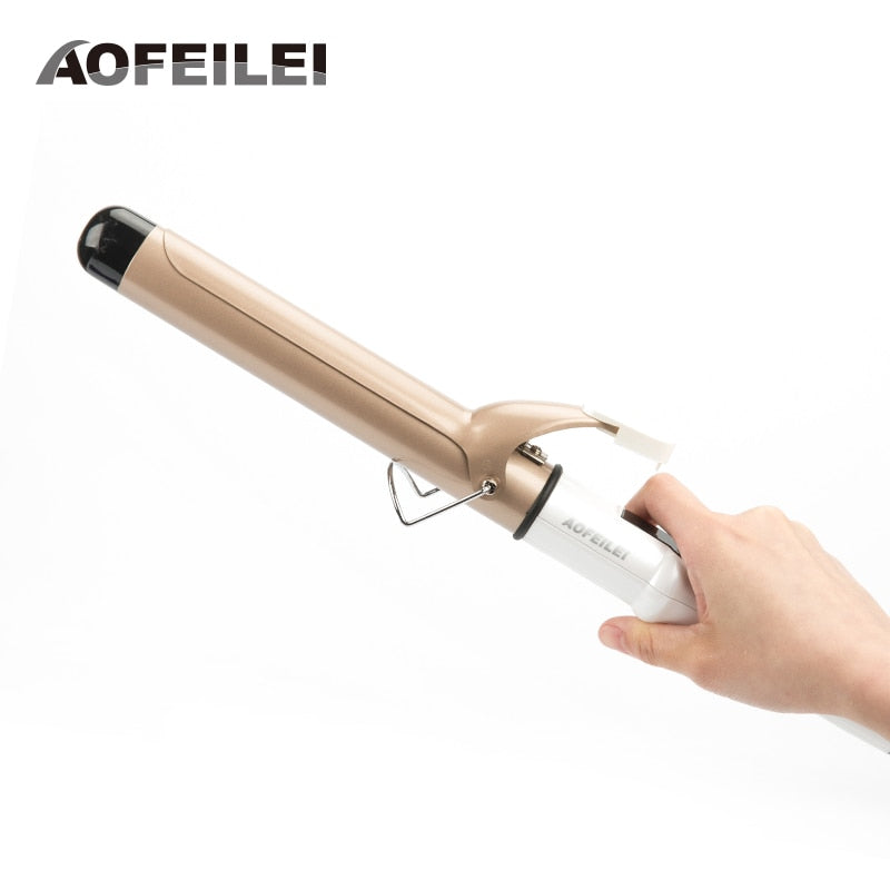 2020 Electric Professional Ceramic Hair Curler Curling Iron Roller Curls Wand Waver Fashion Styling Tools